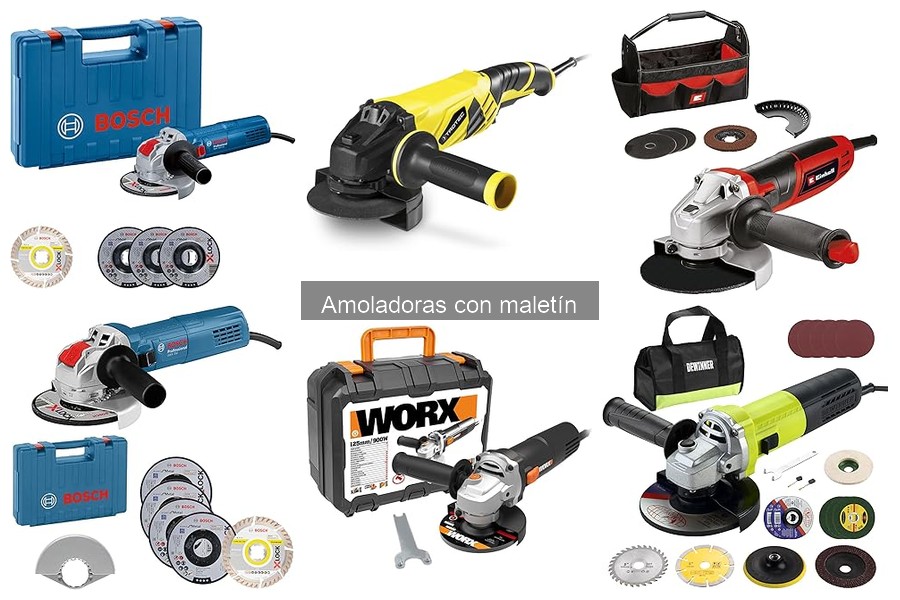 Accesorios Esenciales para Amoladoras con Maletín