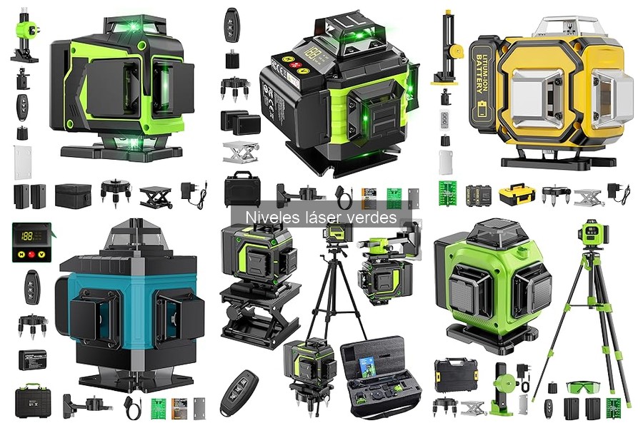 Accesorios esenciales para nivel láser verde: guía completa