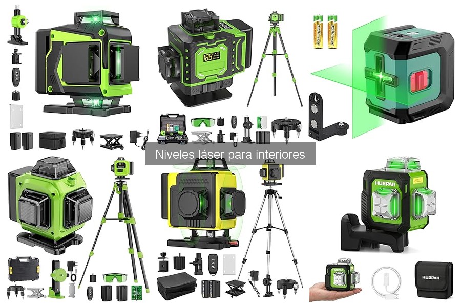 Accesorios Esenciales para Niveles Láser en Interiores