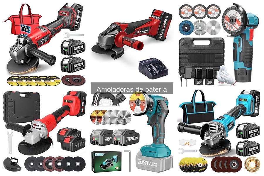 Accesorios Imprescindibles para Amoladoras de Batería