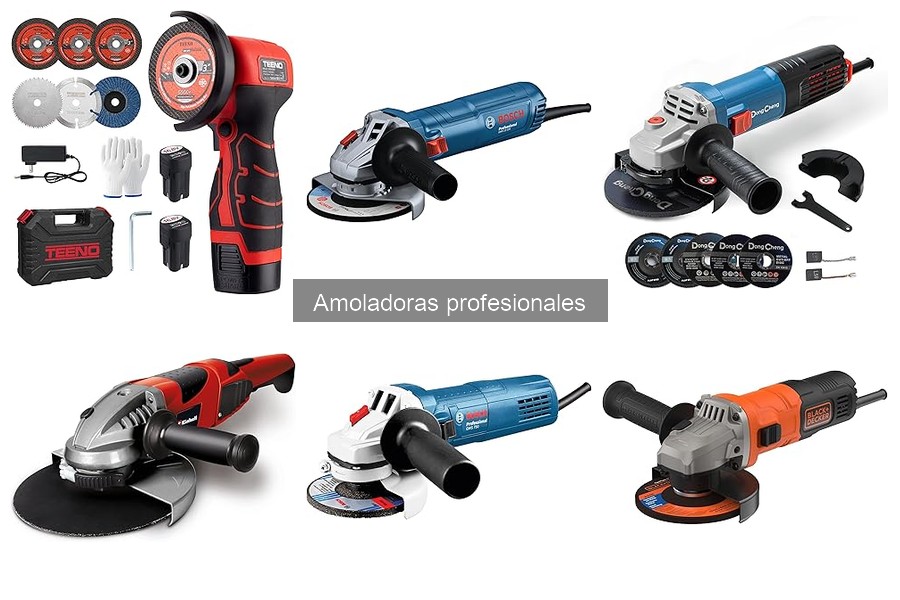 Accesorios imprescindibles para amoladoras profesionales