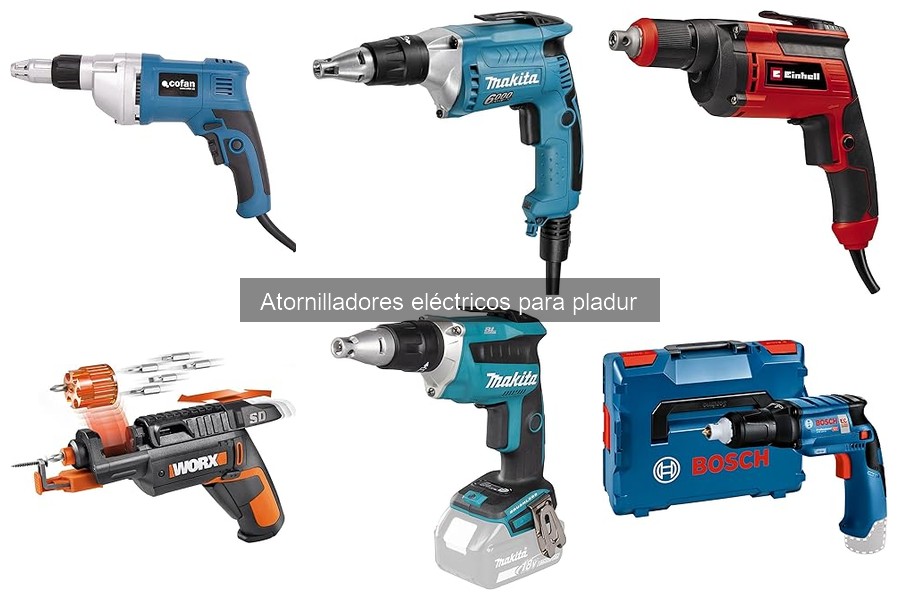Accesorios imprescindibles para atornilladores eléctricos de pladur