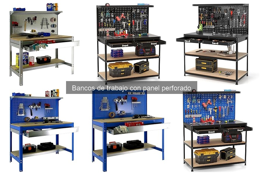 Accesorios Imprescindibles para Bancos de Trabajo Perforados