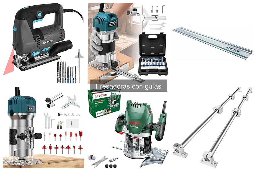 Accesorios imprescindibles para fresadoras con guía