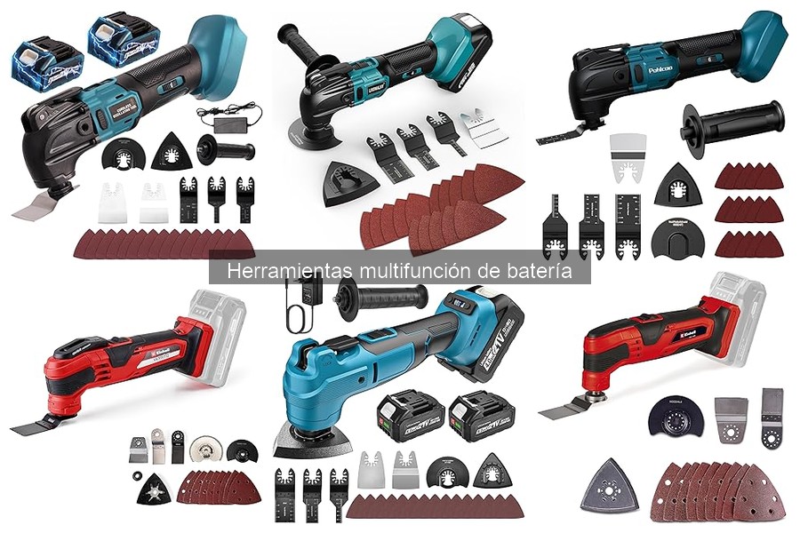 Accesorios Imprescindibles para Herramientas Multifunción de Batería