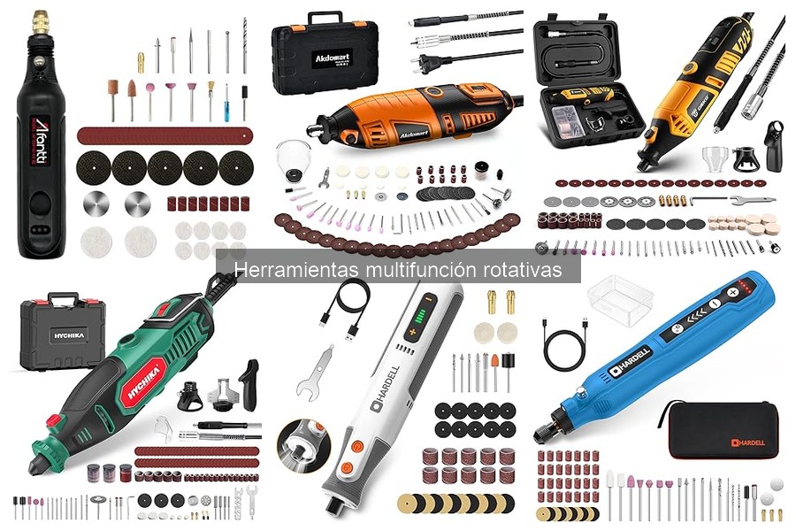 Accesorios imprescindibles para herramientas multifunción rotativas