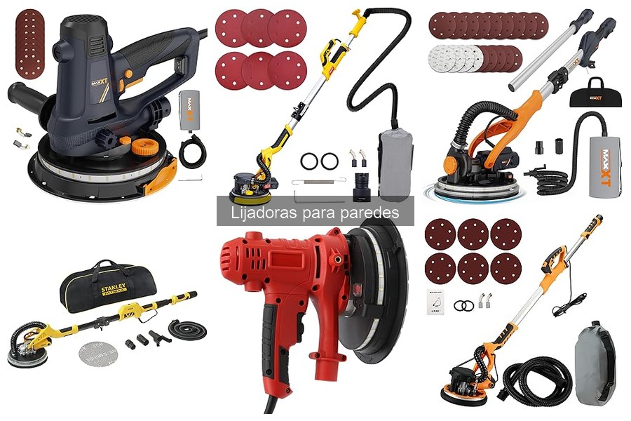 Accesorios imprescindibles para lijadoras de pared