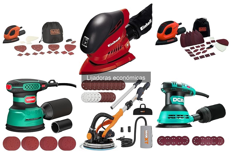 Accesorios Imprescindibles para Lijadoras Económicas