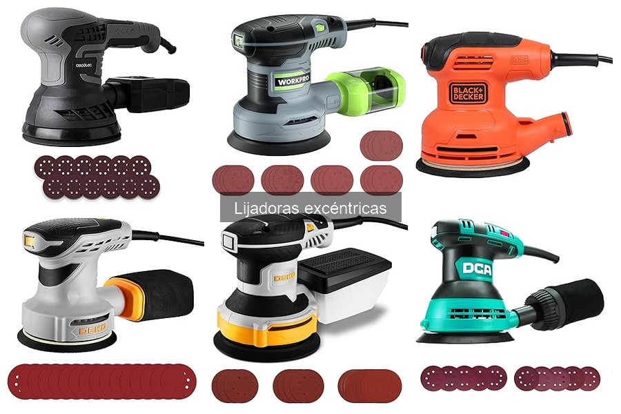 Accesorios imprescindibles para lijadoras excéntricas