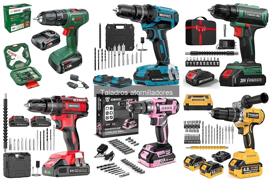 Accesorios imprescindibles para taladros atornilladores