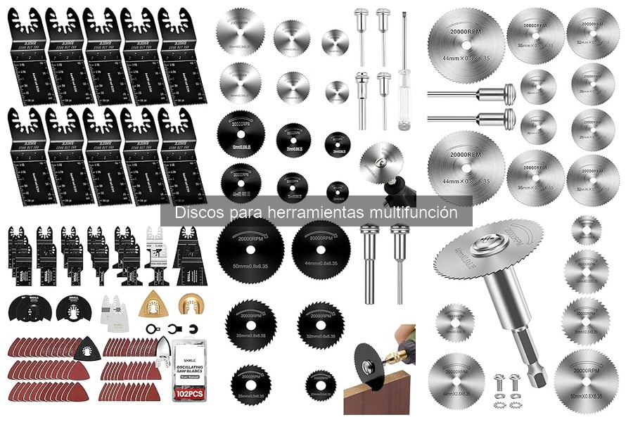 AccesoriosRecomendados para Discos de Herramientas Multifunción