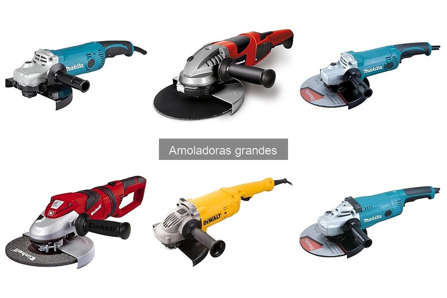 Alternativas a amoladoras grandes para trabajos específicos