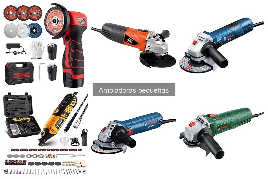 Alternativas a amoladoras pequeñas para trabajos en casa