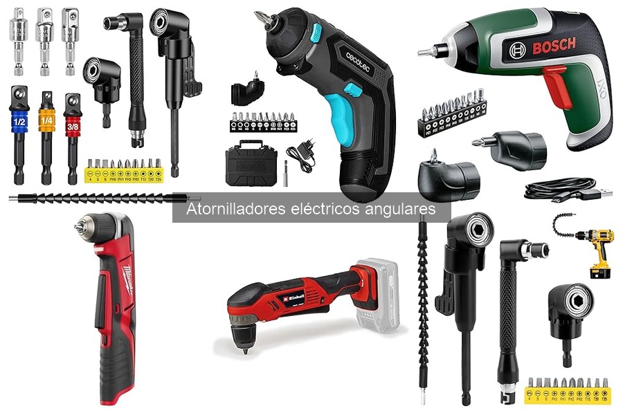 Alternativas a Atornilladores Eléctricos Angulares