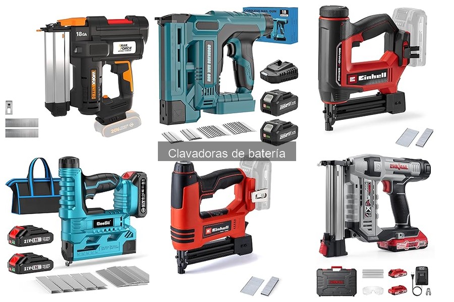 Alternativas a Clavadoras de Batería para Bricolaje