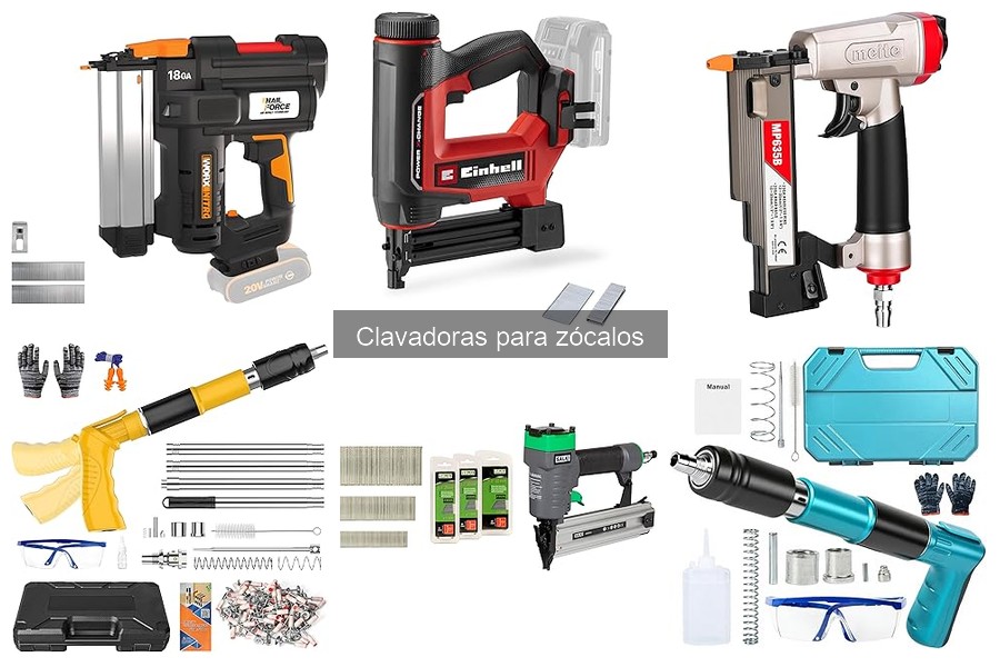 Alternativas a Clavadoras para Zócalos: ¡Descubre Otras Opciones!
