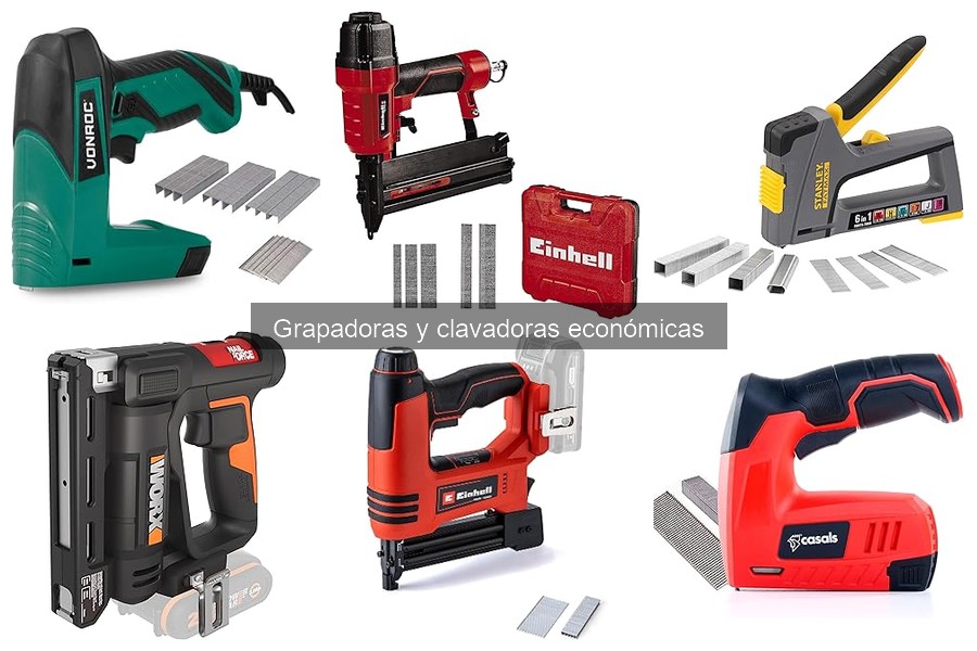 Alternativas a Grapadoras Económicas para Bricolaje