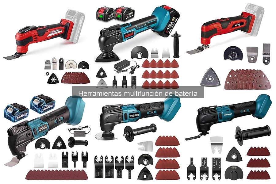 Alternativas a Herramientas Multifunción de Batería