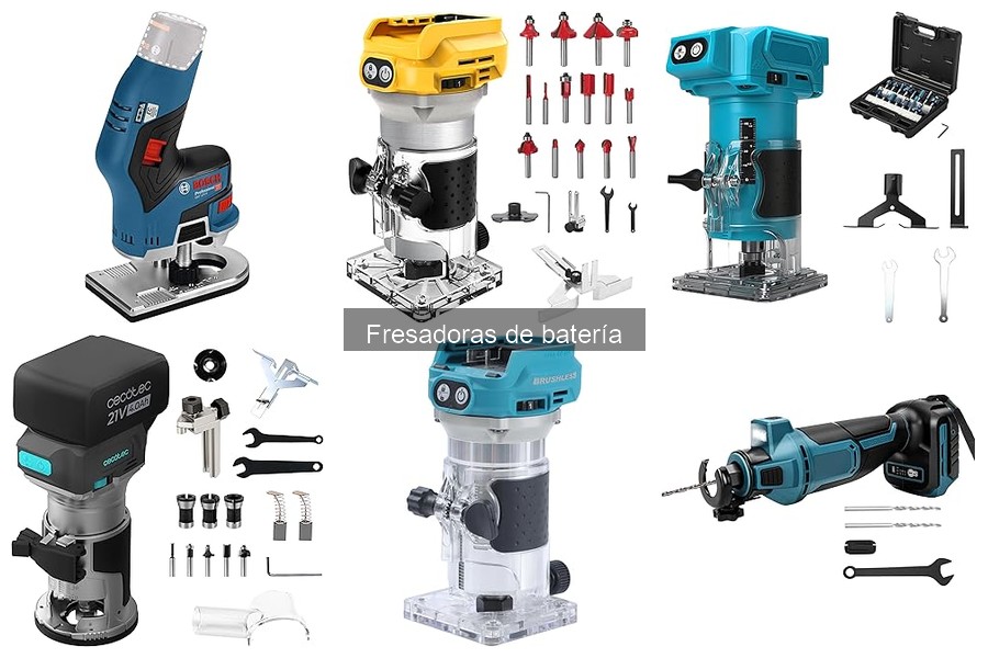 Alternativas a las Fresadoras de Batería para Bricolaje