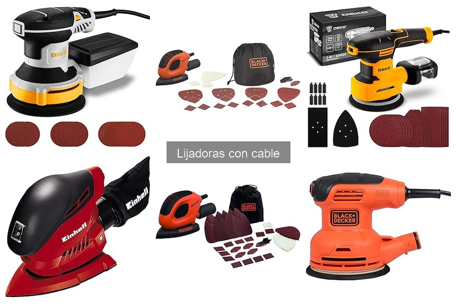 Alternativas a las Lijadoras con Cable: Opciones Efectivas
