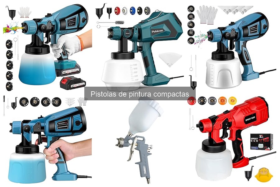 Alternativas a las Pistolas de Pintura Compactas