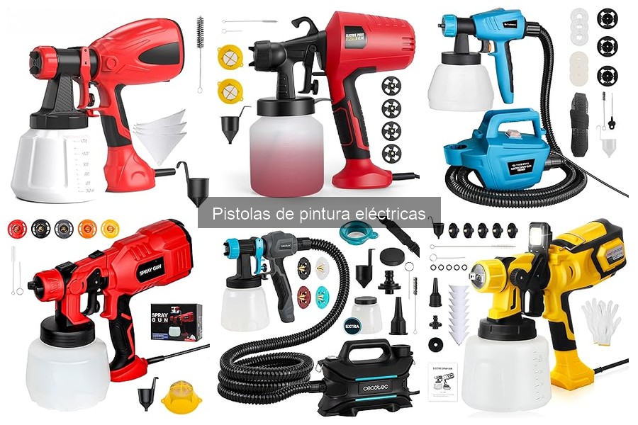 Alternativas a las pistolas de pintura eléctricas: opciones efectivas