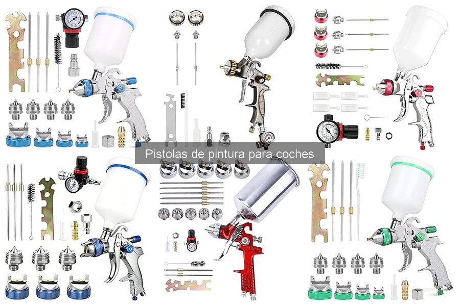 Alternativas a las pistolas de pintura para coches