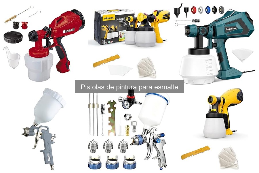 Alternativas a las pistolas de pintura para esmalte