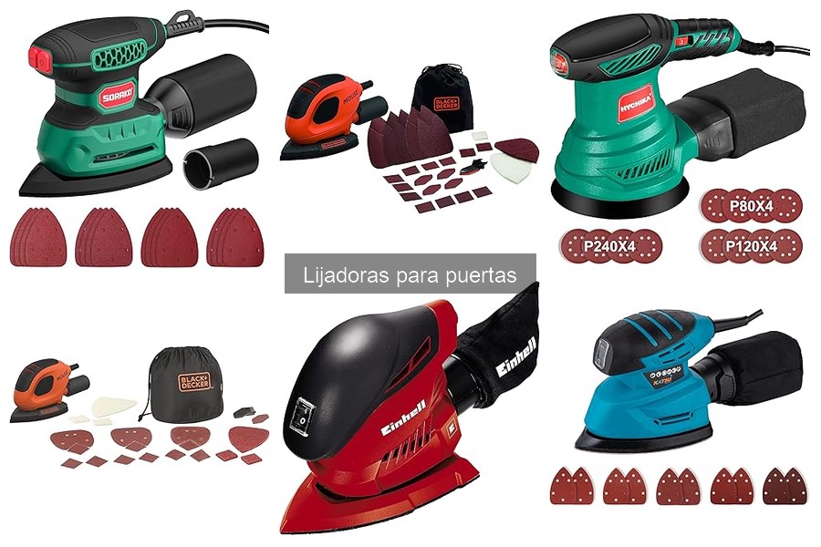 Alternativas a Lijadoras para Puertas: Mejores Métodos y Herramientas