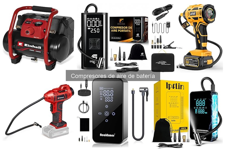 Alternativas a los compresores de aire de batería