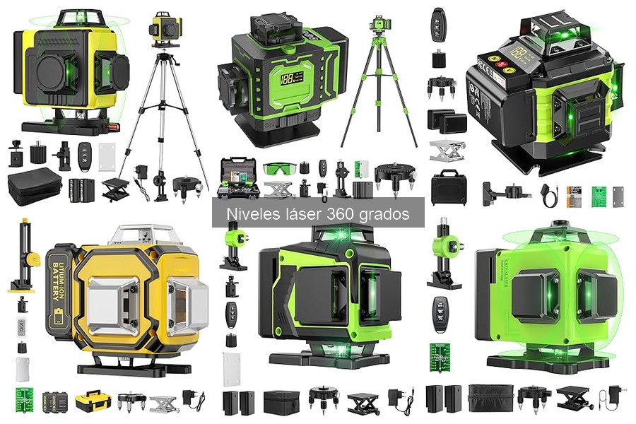 Alternativas a Niveles Láser 360 Grados para Herramientas