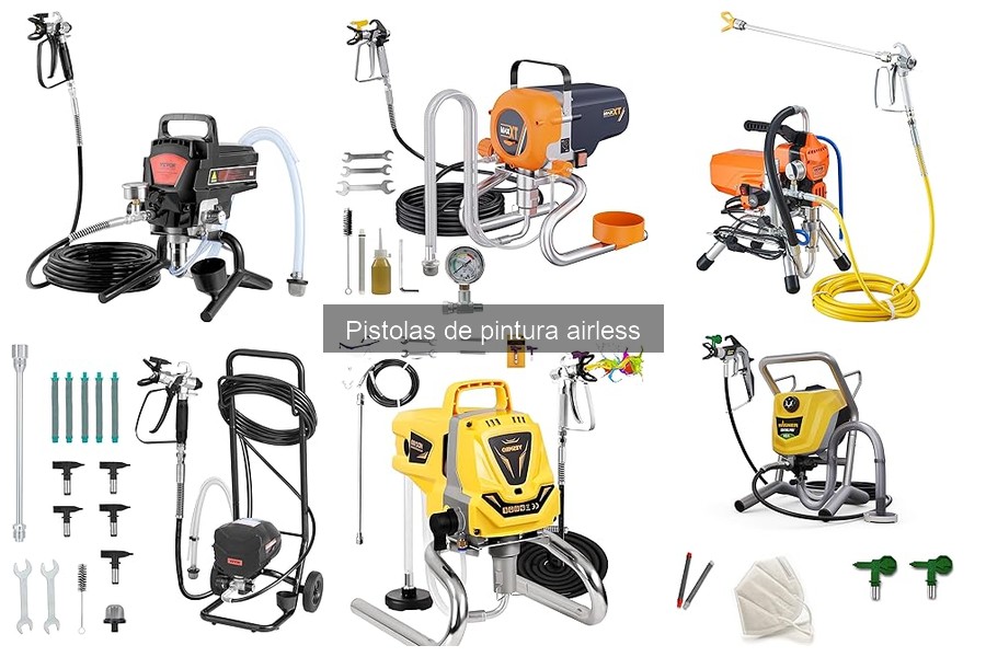 Alternativas a Pistolas de Pintura Airless: Mejores Opciones