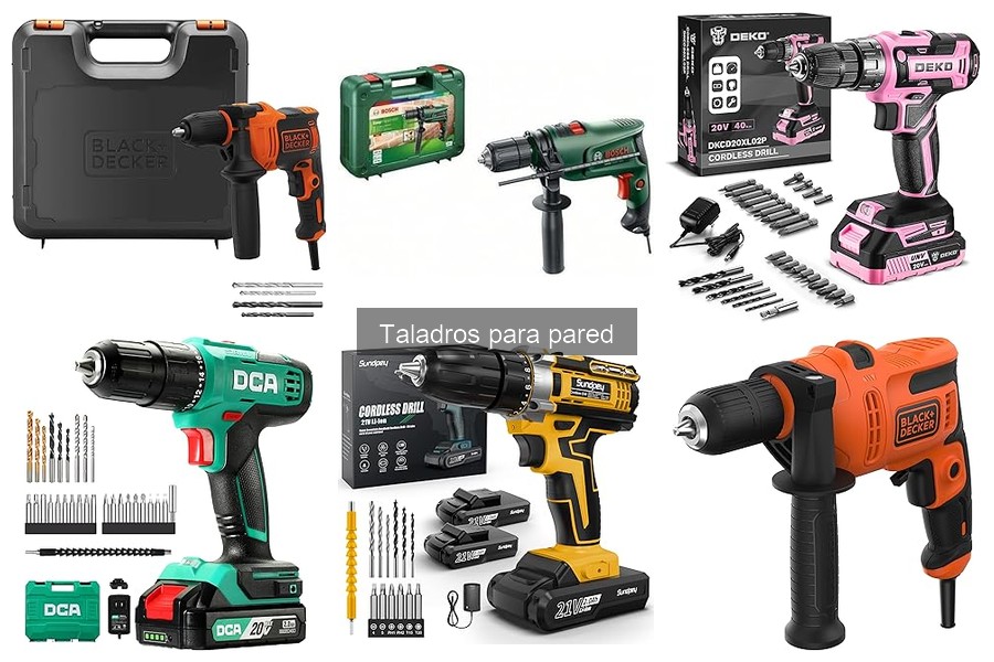 Alternativas al taladro para pared en bricolaje