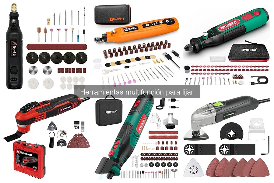 Alternativas Efectivas a Herramientas Multifunción para Lijar
