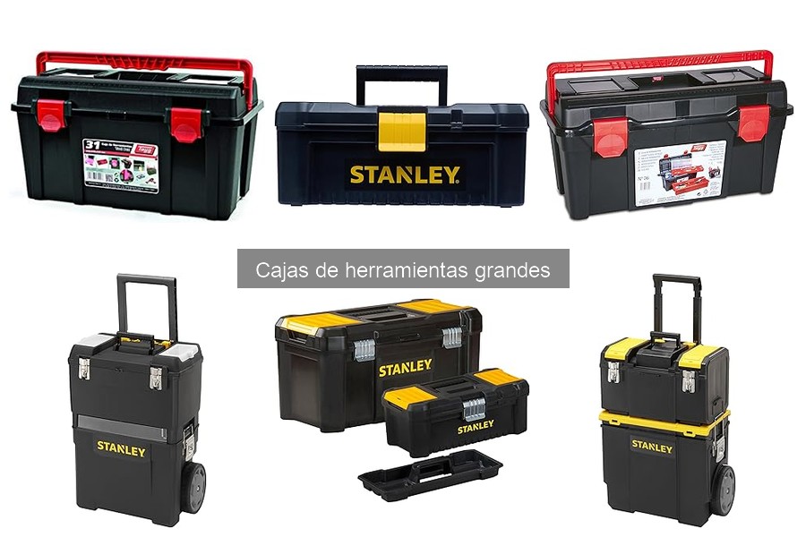 Alternativas prácticas a cajas de herramientas grandes