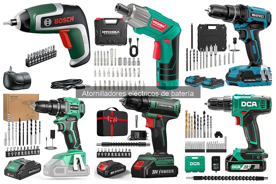 Atornilladores eléctricos de batería: recomendaciones para pros y aficionados