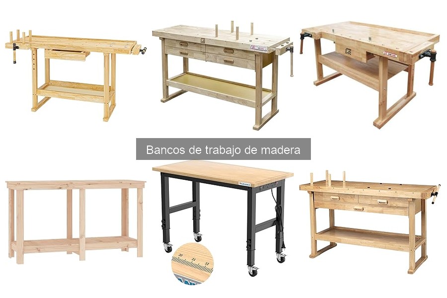 Bancos de trabajo de madera: dónde comprarlos al mejor precio