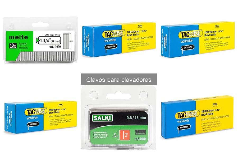 Beneficios de usar clavos frente a otros métodos de unión