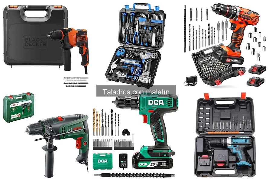 Beneficios de usar un taladro con maletín para bricolaje