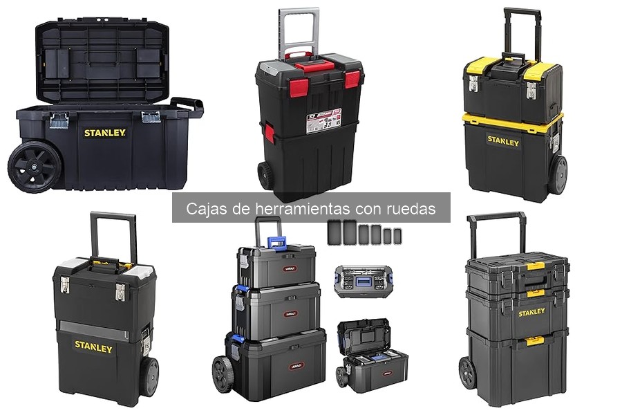 Cajas de Herramientas con Ruedas Ligeras: Comparativa de Opciones