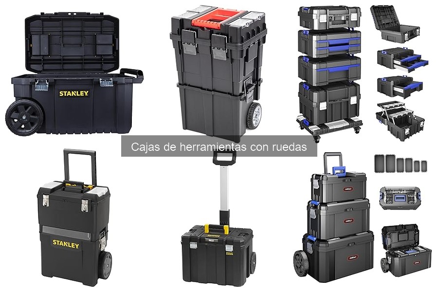 Cajas de herramientas con ruedas: ¿Qué son y sus características?