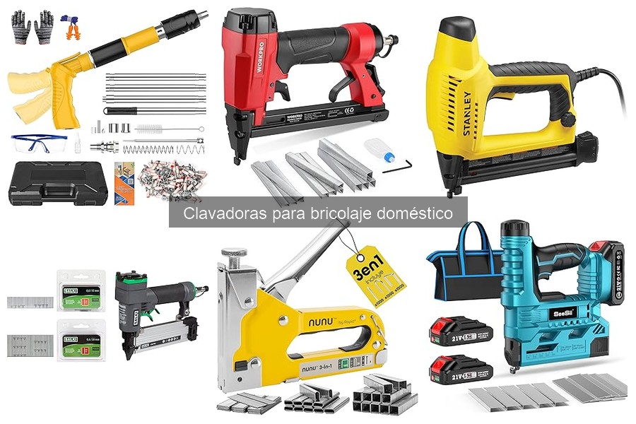 Clavadoras silenciosas para bricolaje en casa: mejores opciones