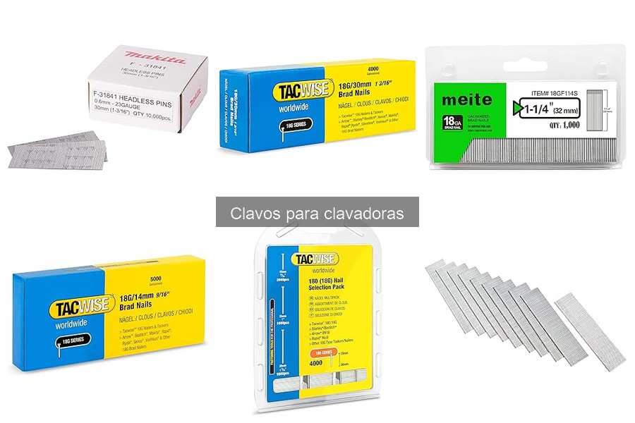 Clavos para Clavadoras: Usos Comunes y Prácticos