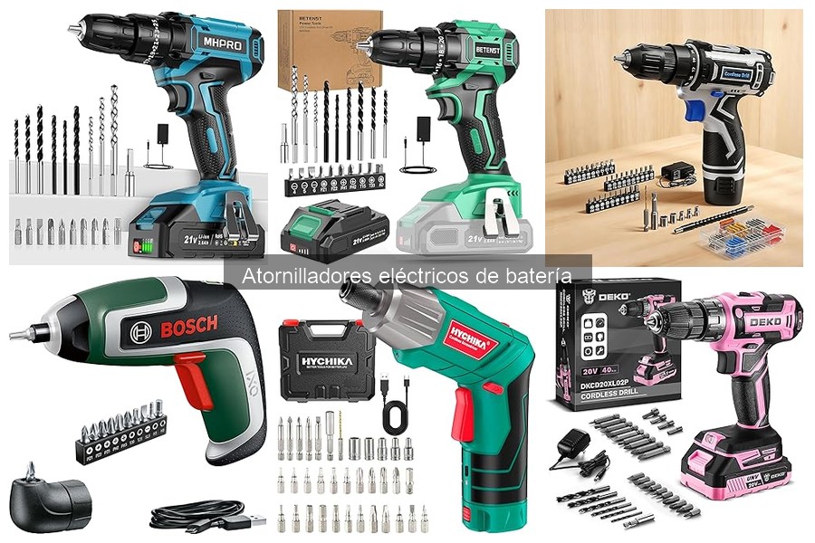Cómo elegir el atornillador eléctrico de batería ideal