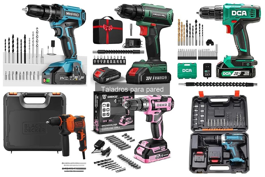 Cómo elegir el mejor taladro para pared: guía completa