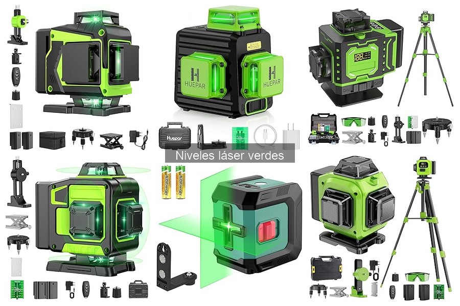 Cómo elegir el nivel láser verde ideal para bricolaje