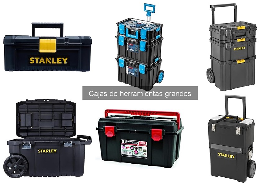 Cómo elegir el tamaño ideal de una caja de herramientas grande