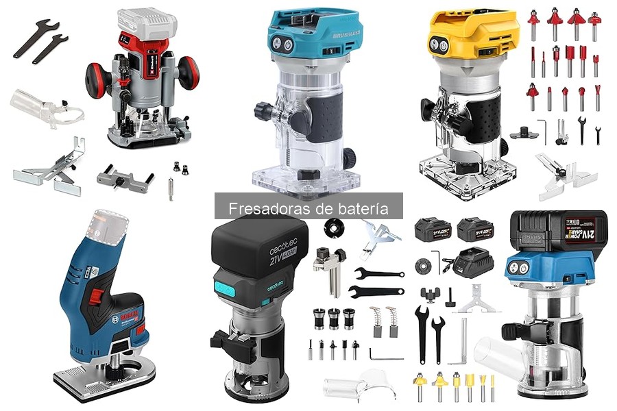 Cómo Elegir la Fresadora de Batería Ideal para Ti