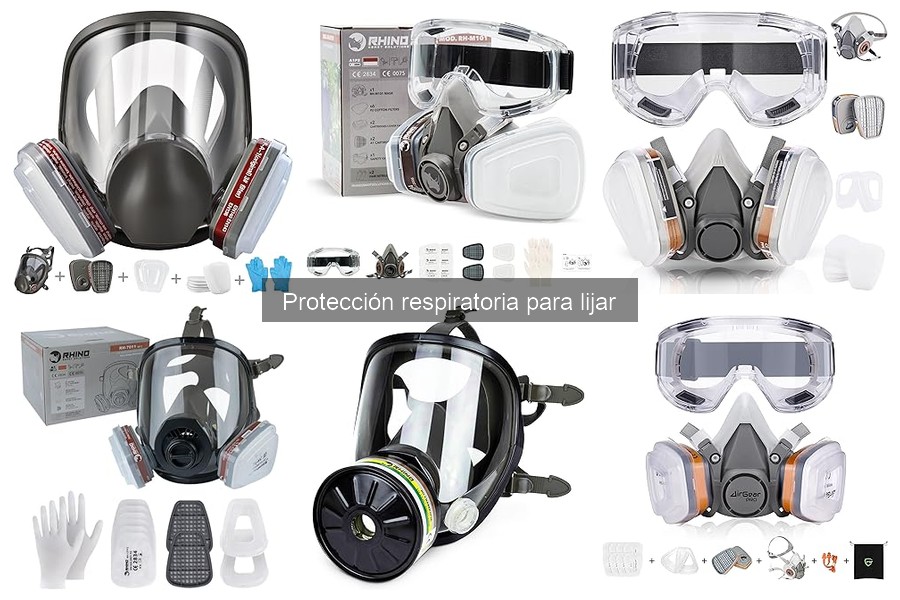 Cómo elegir la mascarilla adecuada para lijar