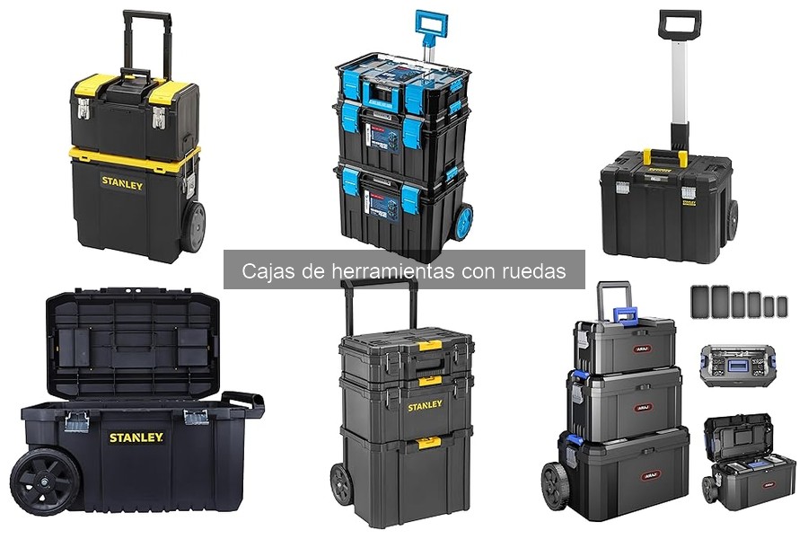 Cómo elegir la mejor caja de herramientas con ruedas